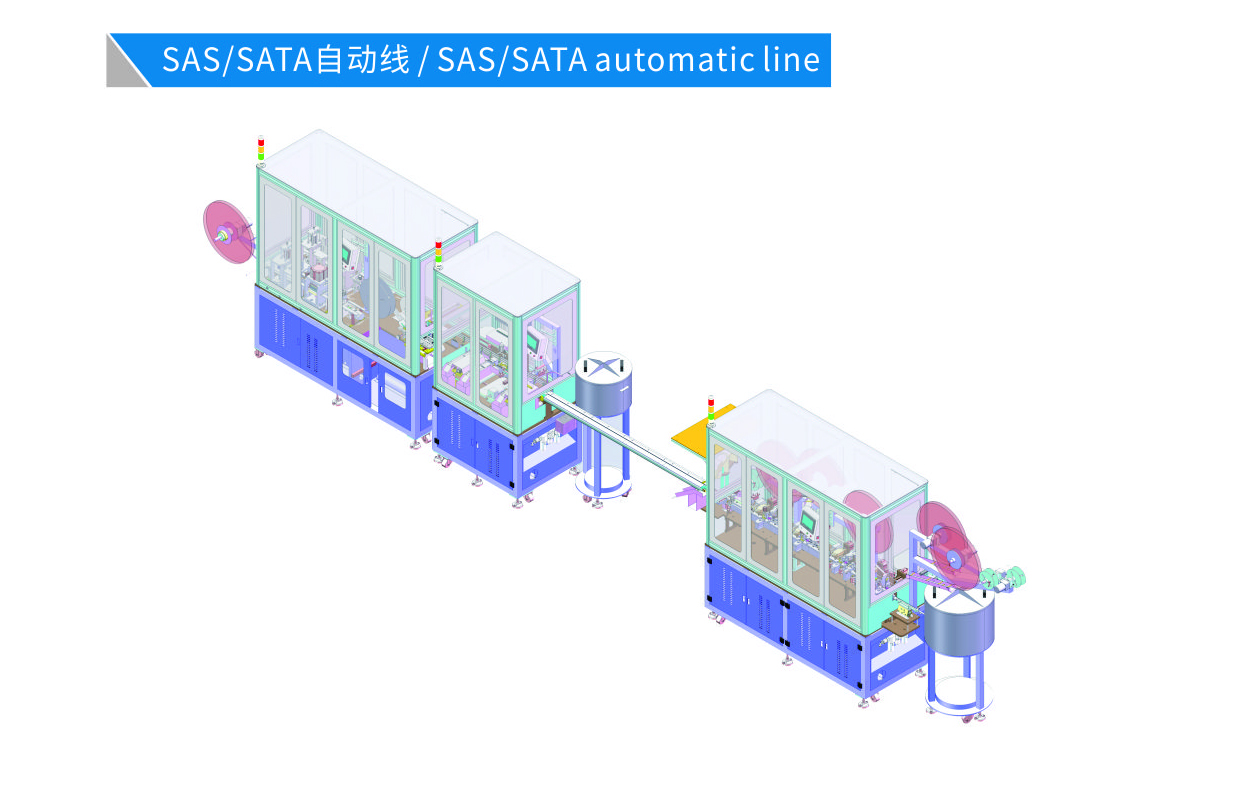 SAS/SATA自動生產線